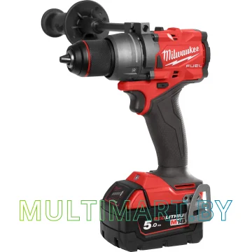 Дрель-шуруповерт Milwaukee M18 FDD3-502X (с 2-мя АКБ 5 Ач, кейс) картинка 2